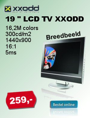 XXODD 19 inch LCD TV